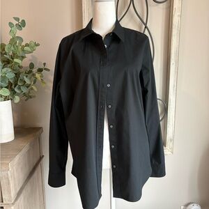 Banana Republic Black Button Down Shirt